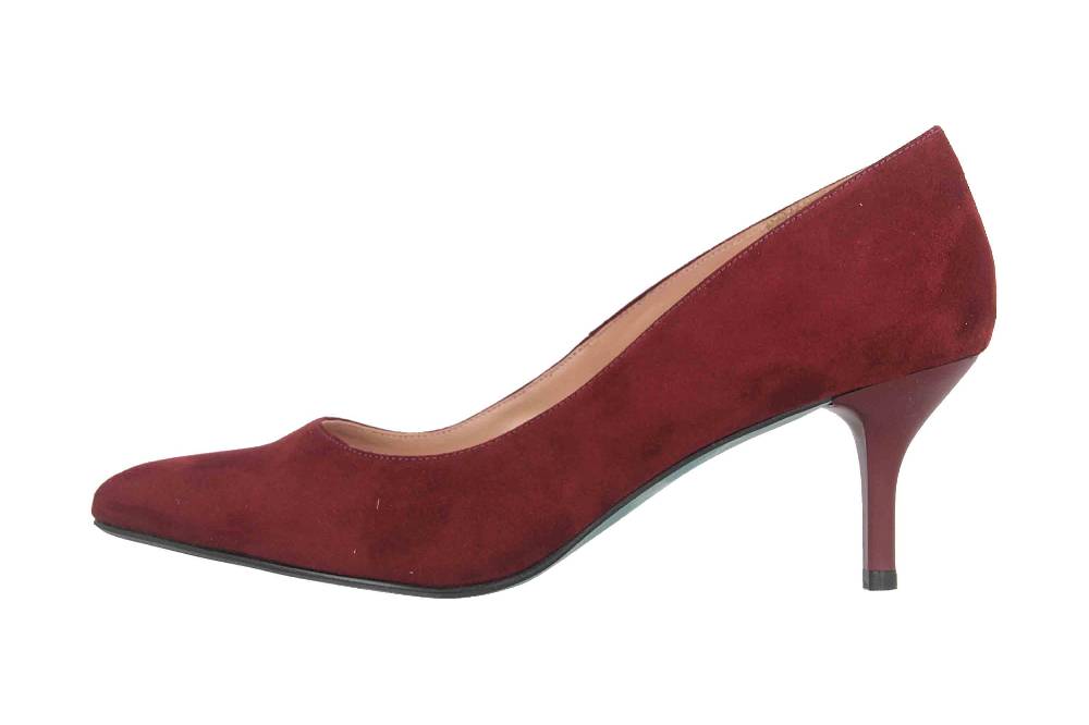 GIULIA Pumps in Übergrößen Bordeaux 66217 große Damenschuhe
