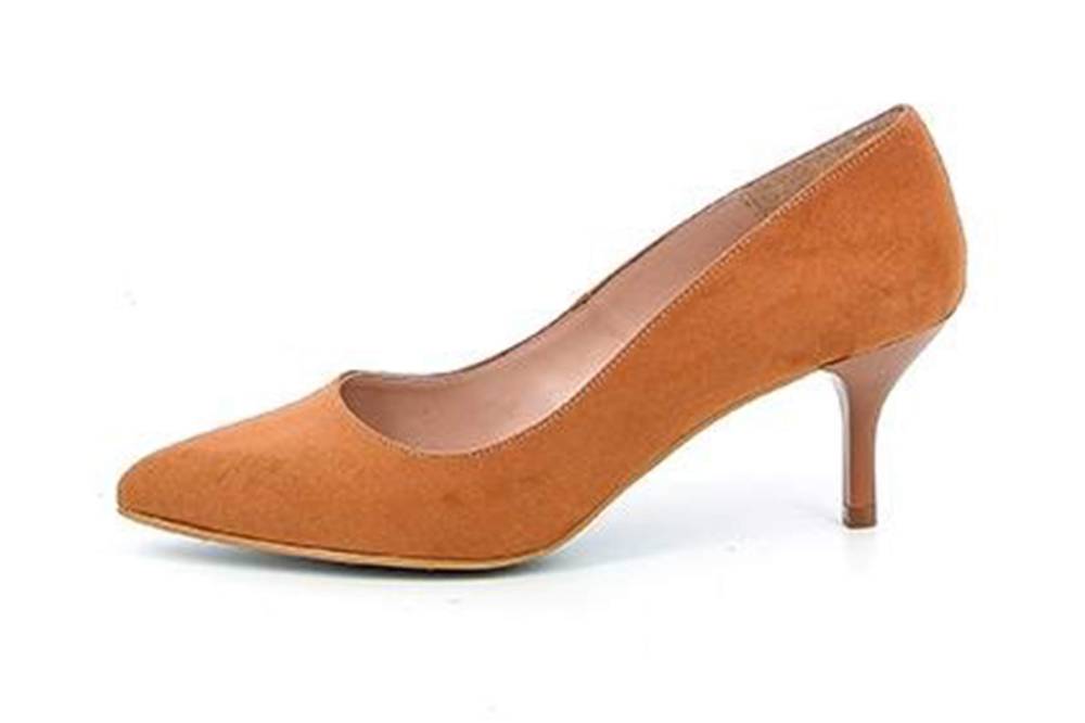 GIULIA Pumps in Übergrößen Braun 65789 CUERO ANTE große Damenschuhe