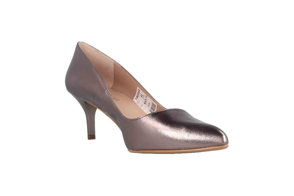 GIULIA Pumps In Übergrößen Bronze 65782 BRONCE NAPA METAL Große Damenschuhe