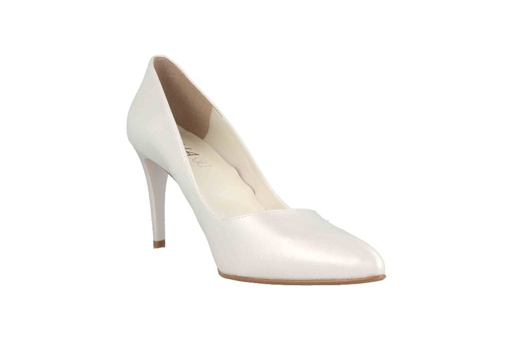 GIULIA Pumps In Übergrößen Elfenbein G.8.Giulia 8 Novia Napa Große Damenschuhe