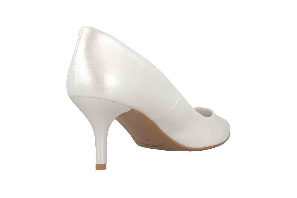 GIULIA Pumps In Übergrößen Elfenbein G.8.Razy Novia Napa Große Damenschuhe