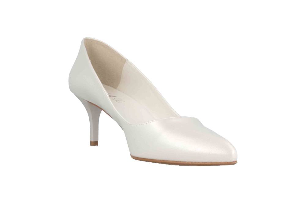 GIULIA Pumps In Übergrößen Elfenbein G.8.Razy Novia Napa Große Damenschuhe