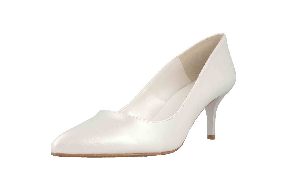 GIULIA Pumps In Übergrößen Elfenbein G.8.Razy Novia Napa Große Damenschuhe