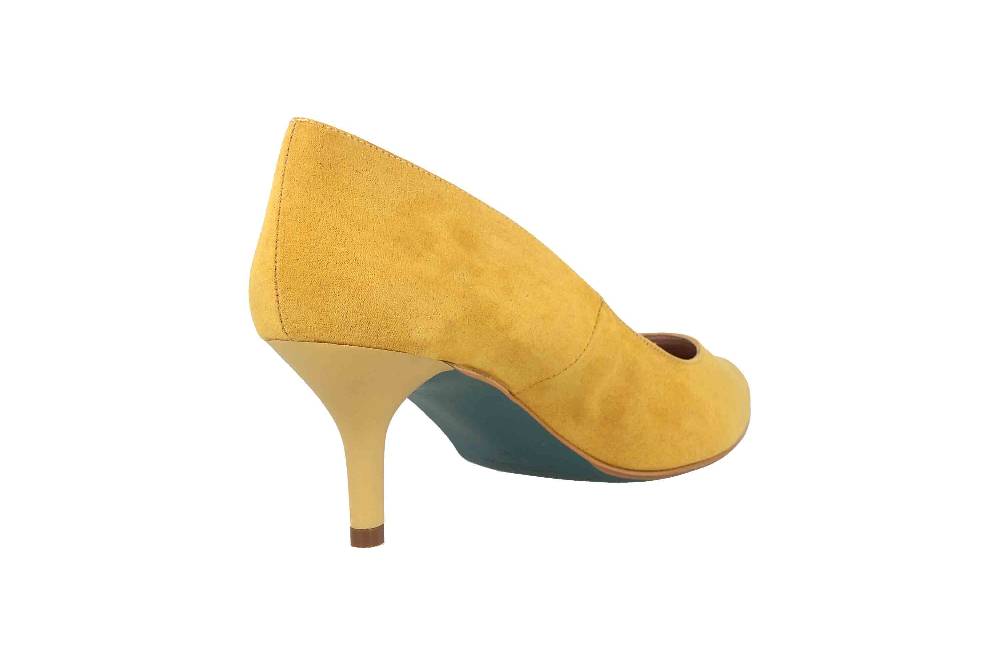 GIULIA Pumps In Übergrößen Gelb 65810 Große Damenschuhe