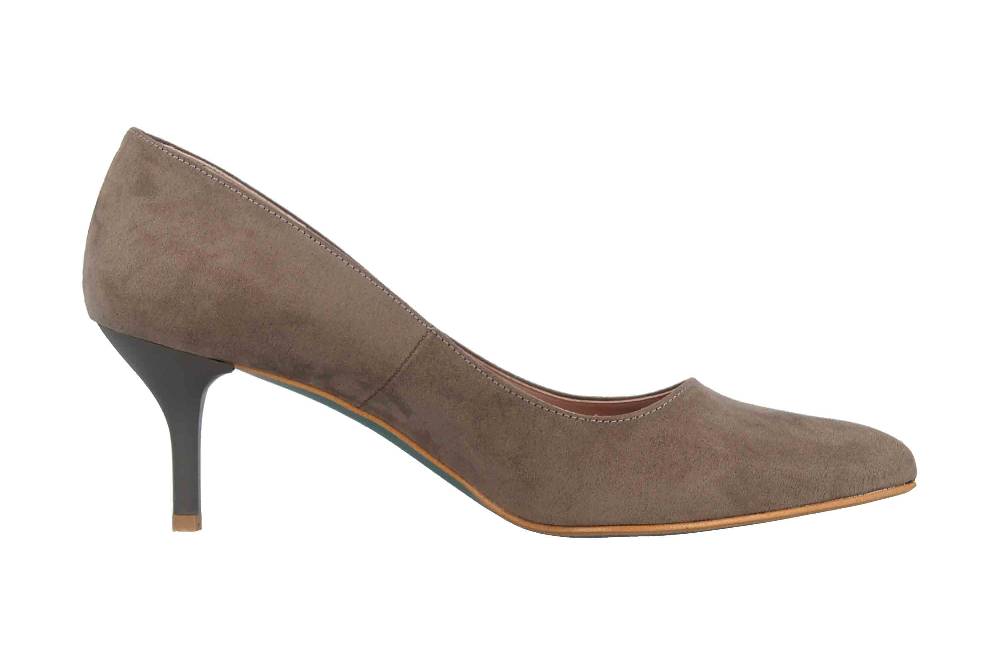 GIULIA Pumps In Übergrößen Grau 65809 Große Damenschuhe