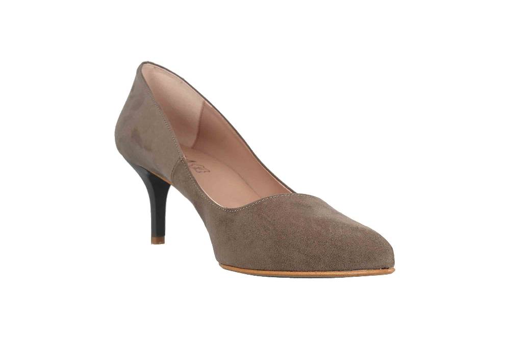 GIULIA Pumps In Übergrößen Grau 65809 Große Damenschuhe