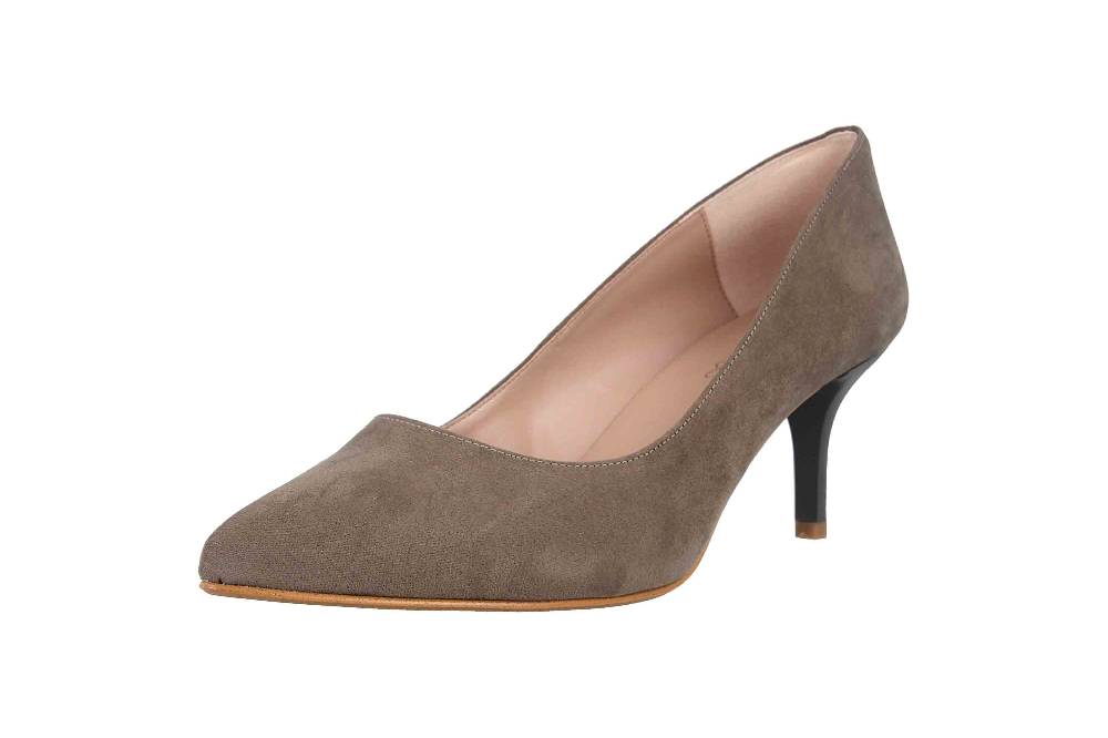 GIULIA Pumps In Übergrößen Grau 65809 Große Damenschuhe