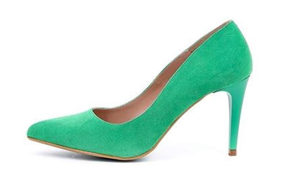 GIULIA Pumps in Übergrößen Grün 64435 GRASS ANTE große Damenschuhe