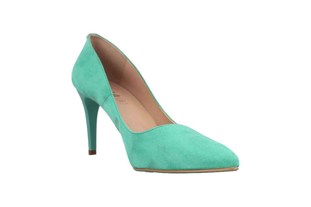 GIULIA Pumps In Übergrößen Grün 64770 Große Damenschuhe