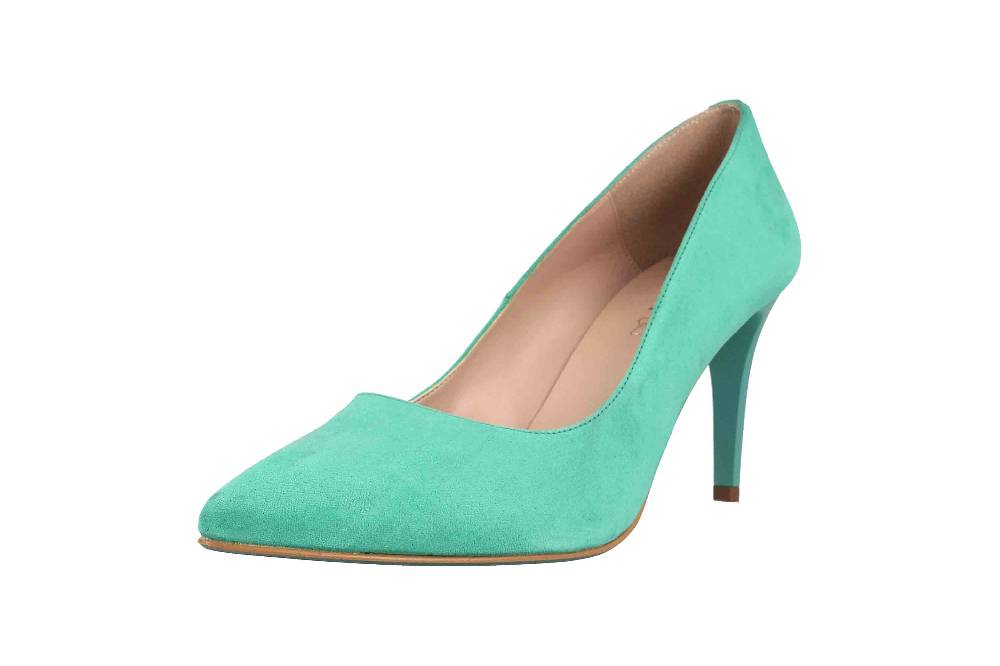 GIULIA Pumps In Übergrößen Grün 64770 Große Damenschuhe
