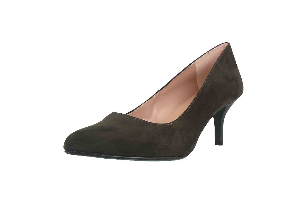 GIULIA Pumps In Übergrößen Grün 66218 Große Damenschuhe