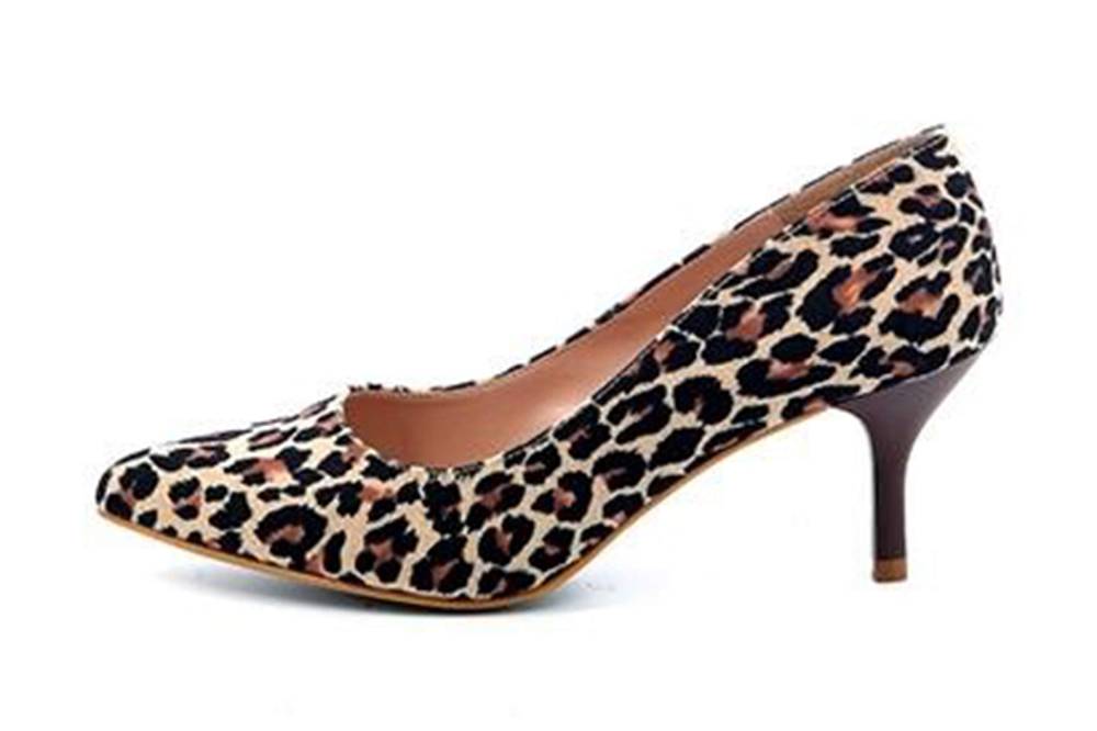 GIULIA Pumps in Übergrößen Mehrfarbig 66294 ARENA LEOPARDO große Damenschuhe