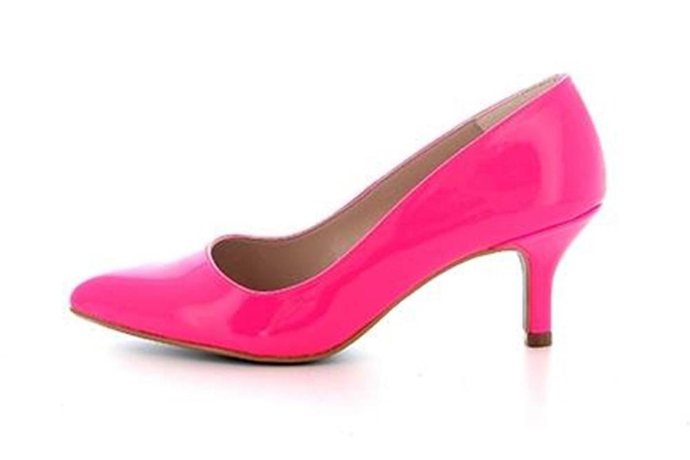 GIULIA Pumps in Übergrößen Pink 66189 FUXIA CHAROL FLUOR große Damenschuhe