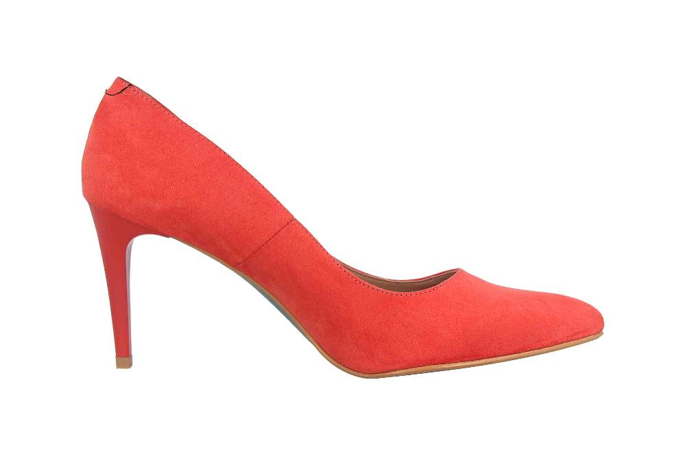 GIULIA Pumps In Übergrößen Rot 64422 Große Damenschuhe