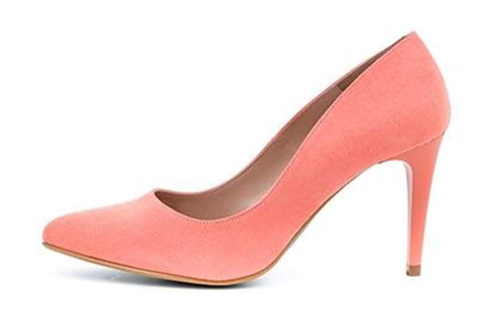 GIULIA Pumps in Übergrößen Rot 64578 CORAL ANTE große Damenschuhe