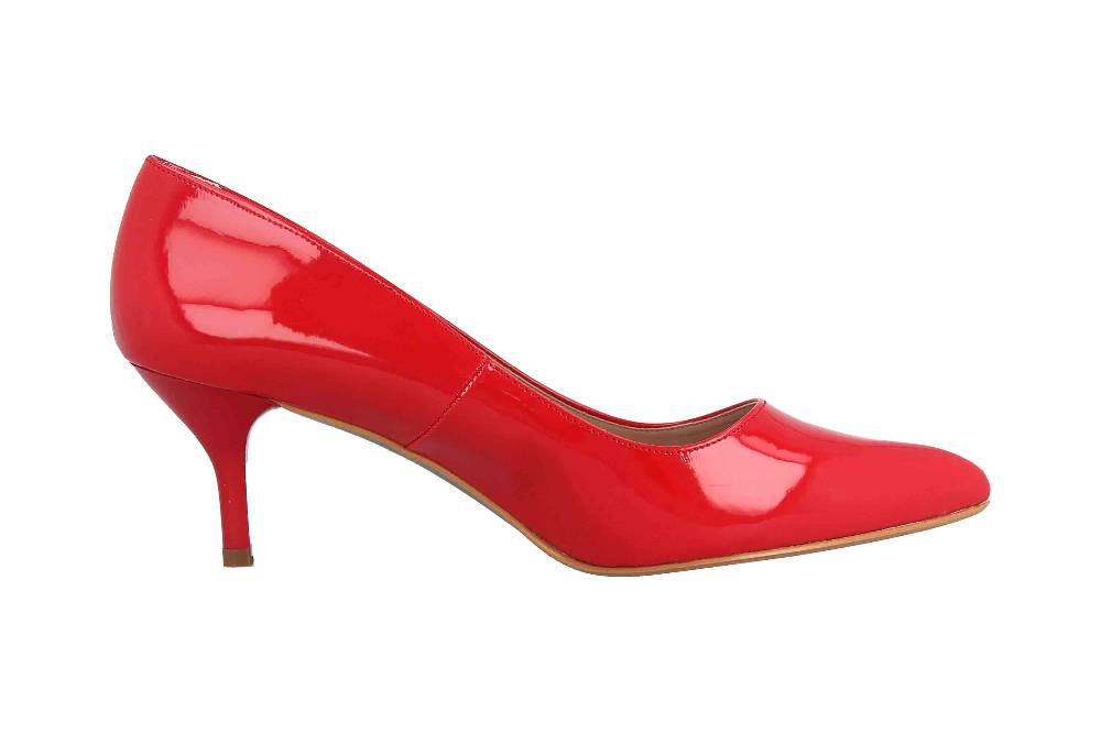 GIULIA Pumps In Übergrößen Rot 65780 Große Damenschuhe