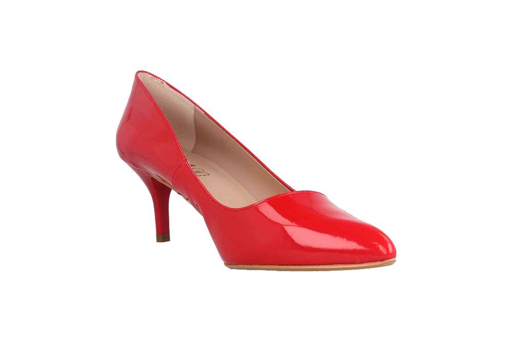 GIULIA Pumps In Übergrößen Rot 65780 Große Damenschuhe