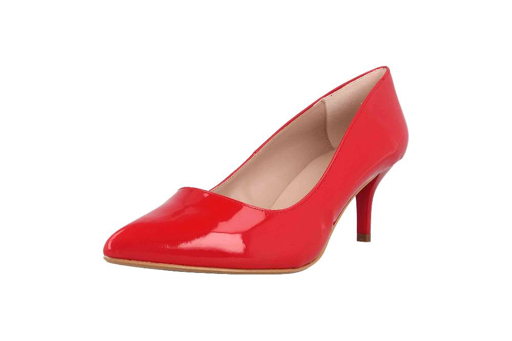 GIULIA Pumps In Übergrößen Rot 65780 Große Damenschuhe