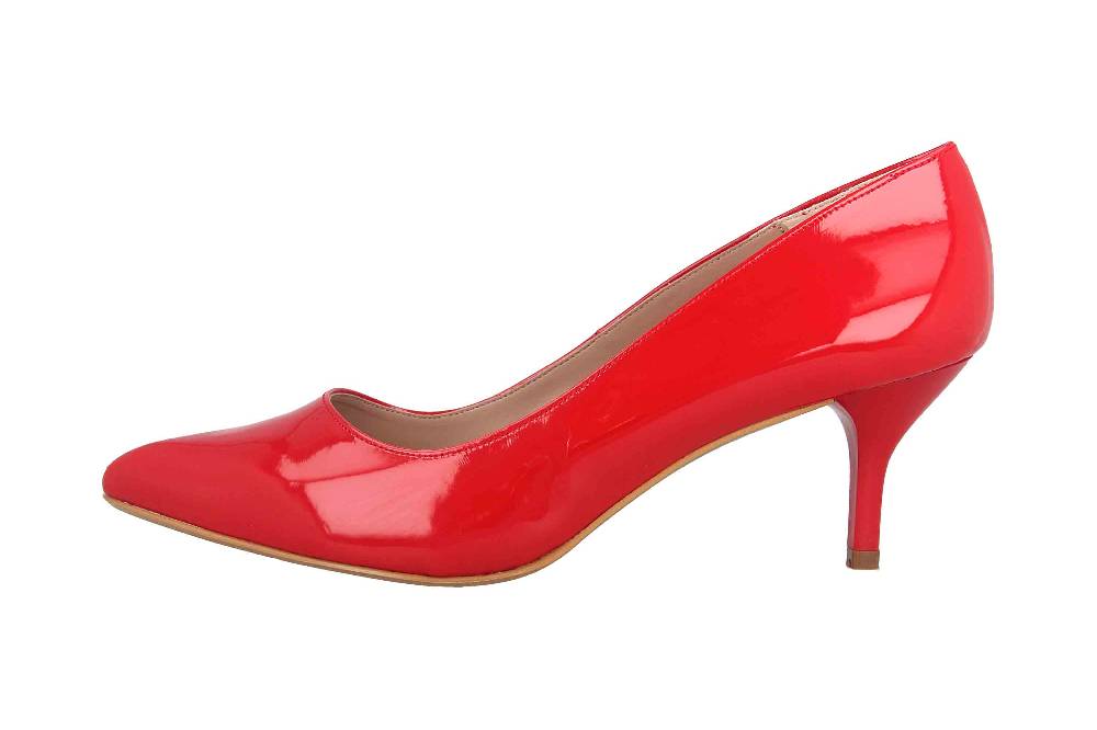GIULIA Pumps in Übergrößen Rot 65780 große Damenschuhe
