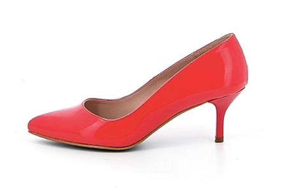 GIULIA Pumps in Übergrößen Rot 65787 CORAL VERNICE große Damenschuhe