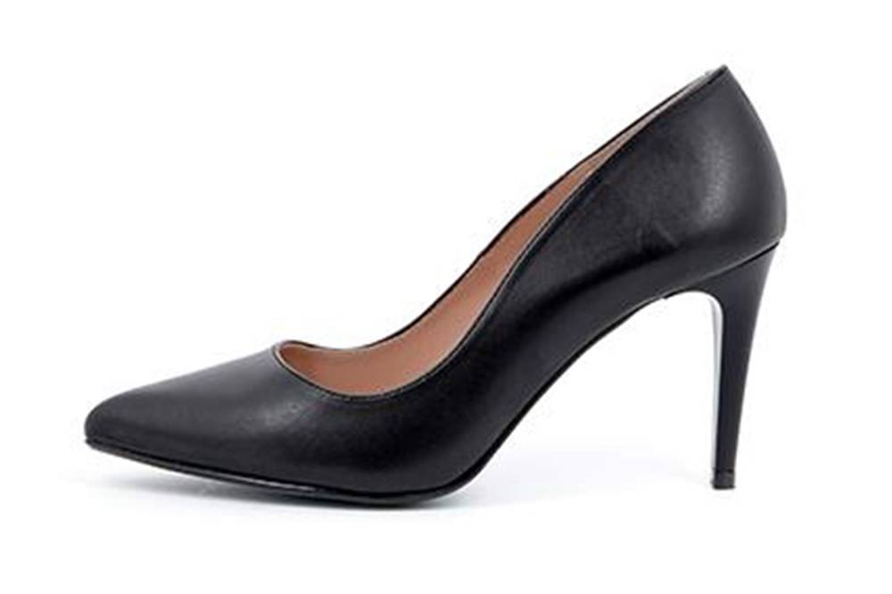 GIULIA Pumps in Übergrößen Schwarz 64420 NEGRO NAPA große Damenschuhe