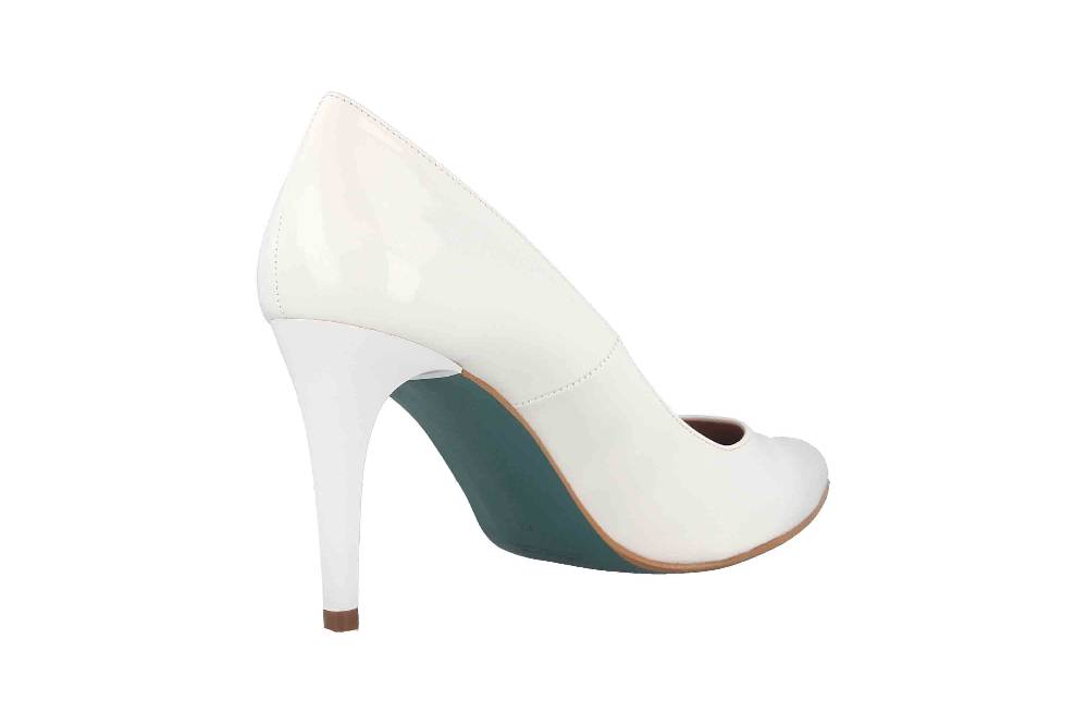 GIULIA Pumps In Übergrößen Weiß 64424 BLANCO VERNICE Große Damenschuhe