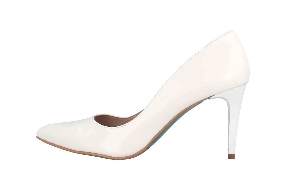 GIULIA Pumps in Übergrößen Weiß 64424 BLANCO VERNICE große Damenschuhe