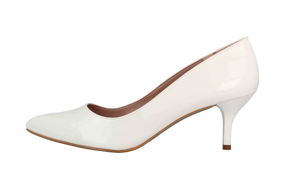 GIULIA Pumps in Übergrößen Weiß 65781 große Damenschuhe