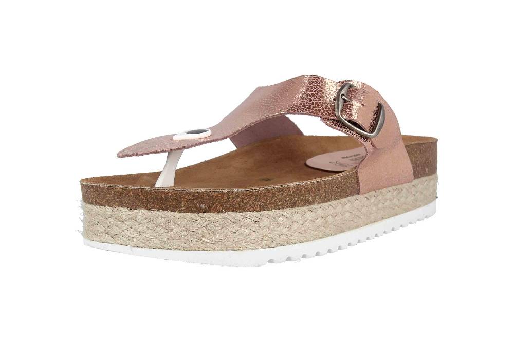 Gosch 76551 Carla Zehentrenner In Übergrößen Bronze GS2521 030 Große Damenschuhe