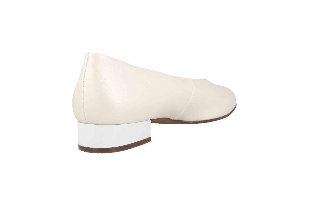 Grazie Chintz Champagner Ballerinas In Übergrößen Elfenbein 55882 110040 600 Große Damenschuhe