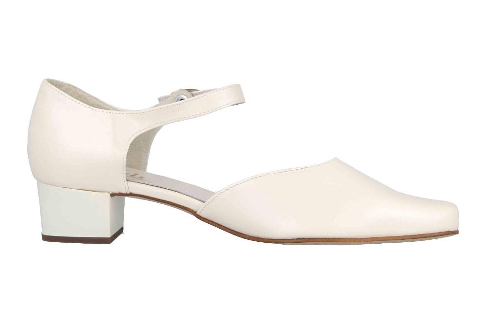 Grazie Chintz Champagner Pumps In Übergrößen Elfenbein 66682 400103 600 Große Damenschuhe