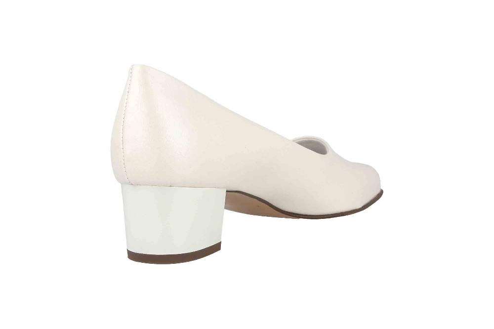 Grazie Chintz Champagner Pumps In Übergrößen Elfenbein 66302 360060 600 Große Damenschuhe