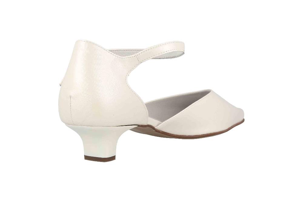 Grazie Chintz Champagner Pumps In Übergrößen Elfenbein 63992 490043 600 Große Damenschuhe