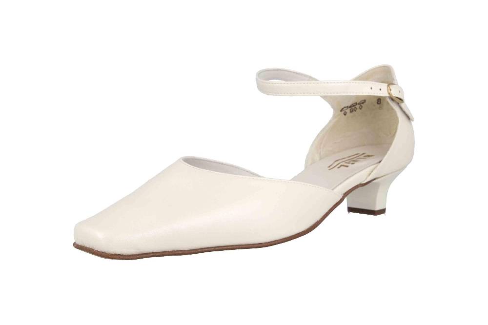 Grazie Chintz Champagner Pumps In Übergrößen Elfenbein 63992 490043 600 Große Damenschuhe