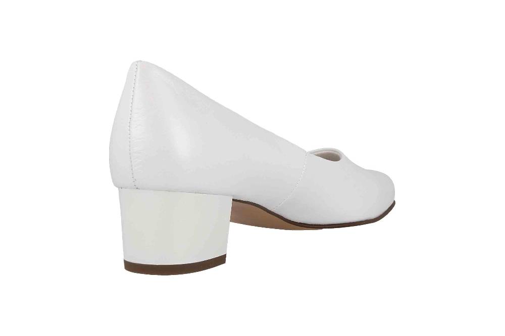 Grazie Dingo Perlweiss Pumps In Übergrößen Weiß 66150 360060 210 Große Damenschuhe