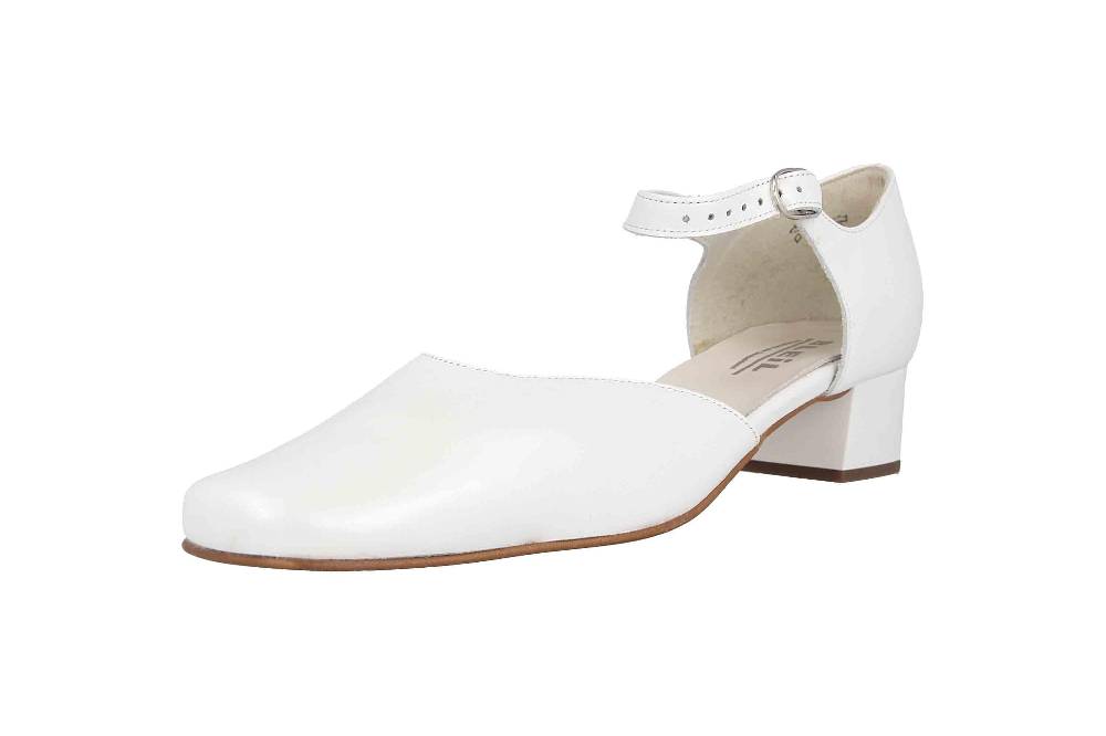 Grazie Dingo Perlweiss Pumps In Übergrößen Weiß 66680 400103 210 Große Damenschuhe