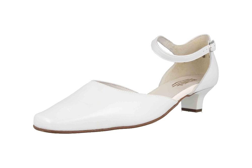 Grazie Dingo Perlweiss Pumps In Übergrößen Weiß 63990 490043 210 Große Damenschuhe