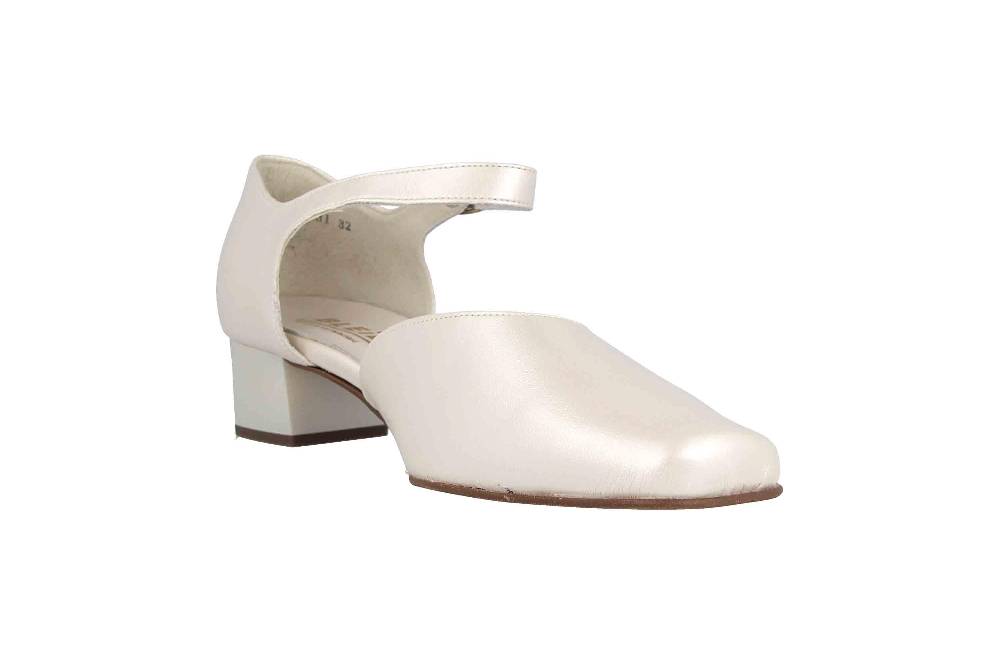 Grazie Pearl Platin Pumps In Übergrößen Elfenbein 66682 400103 601 Große Damenschuhe