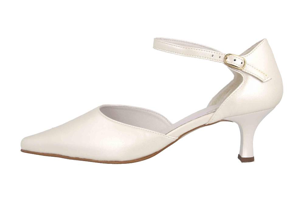 grazie Pearl platin Pumps in Übergrößen Elfenbein 67172 650053 601 große Damenschuhe