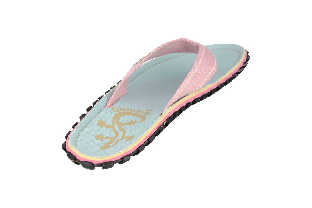 Gumbies Islander Gecko Zehentrenner In Übergrößen Blau 2201 Große Damenschuhe