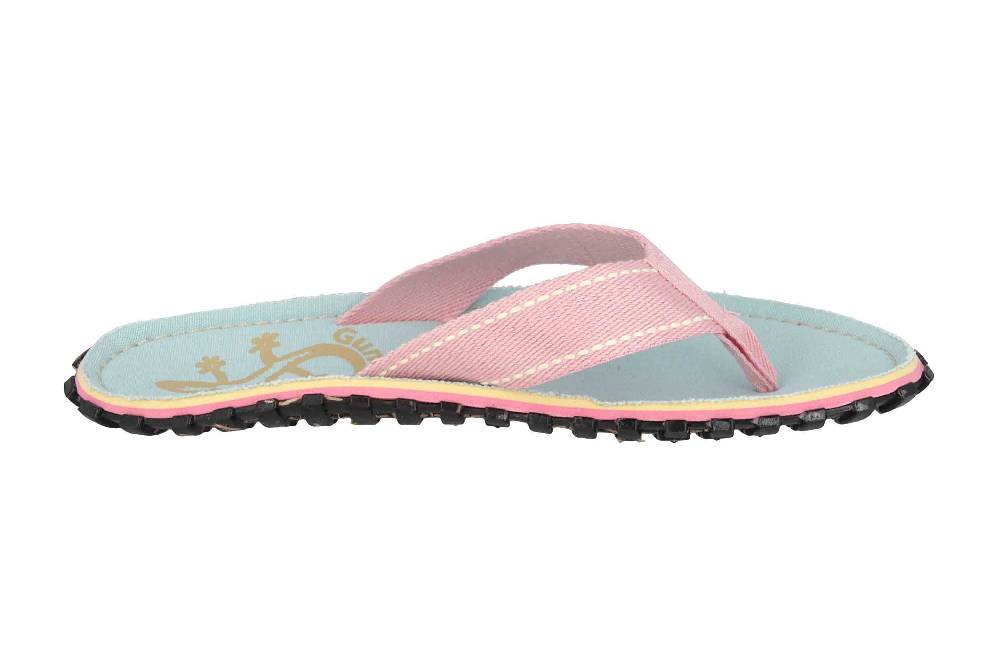 Gumbies Islander Gecko Zehentrenner In Übergrößen Blau 2201 Große Damenschuhe