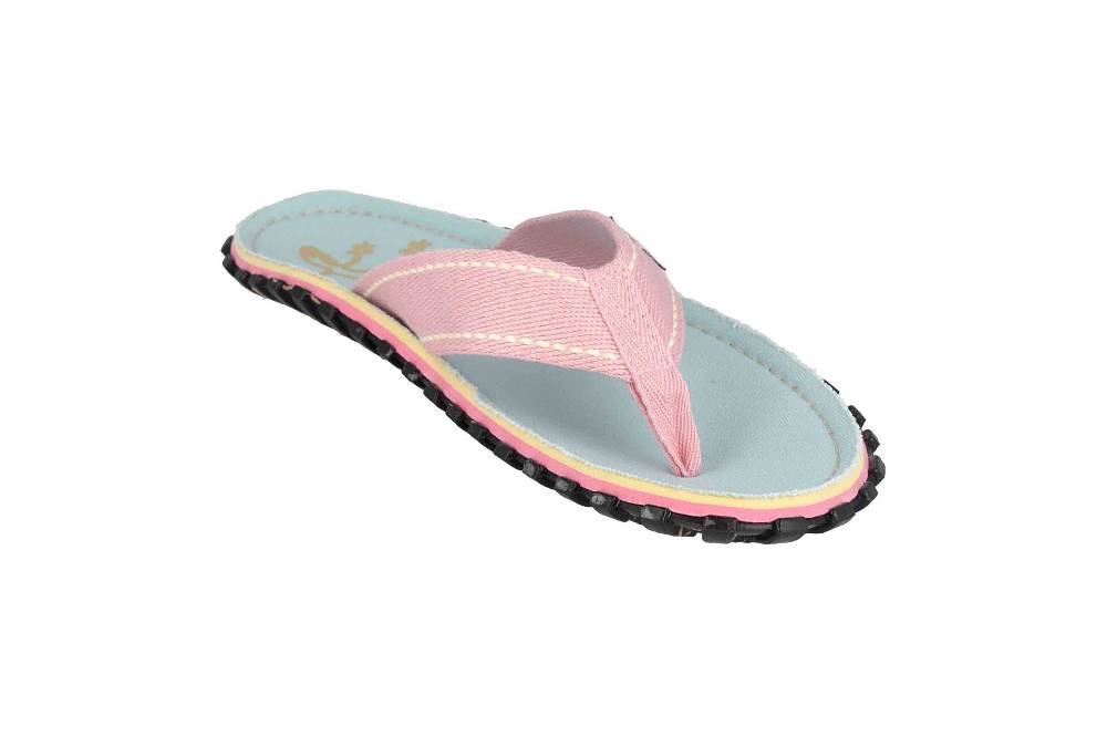 Gumbies Islander Gecko Zehentrenner In Übergrößen Blau 2201 Große Damenschuhe