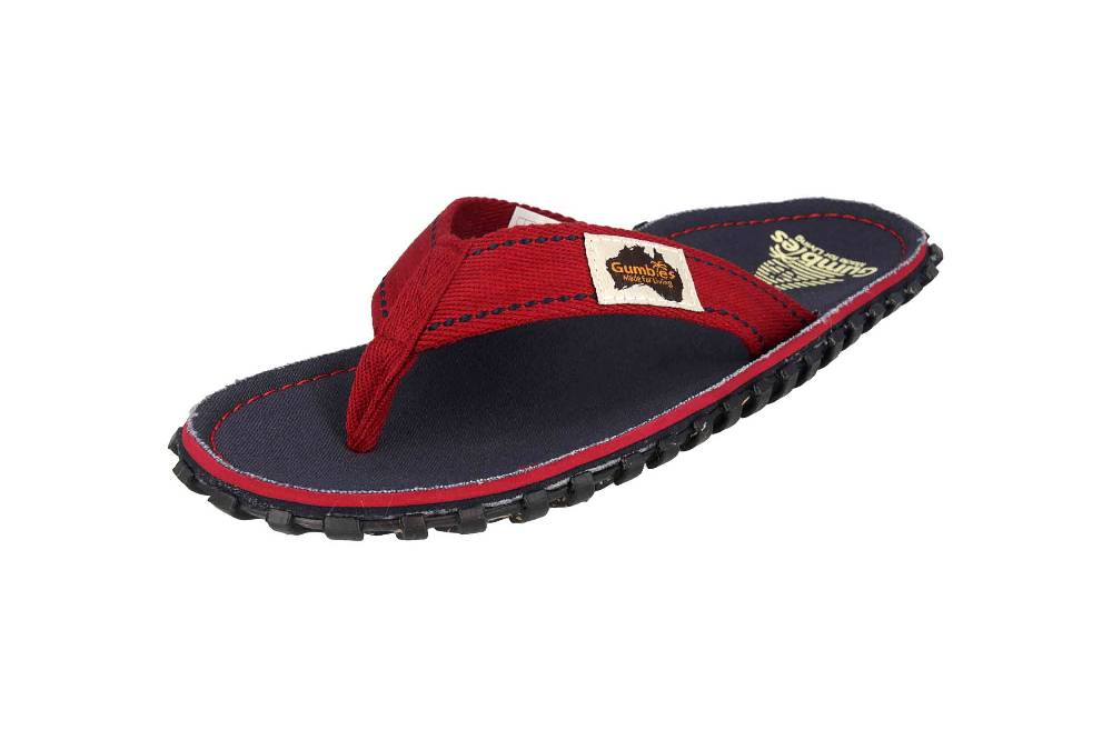 Gumbies Islander Navy Coast Zehentrenner In Übergrößen Blau 2229 Große Unisexschuhe