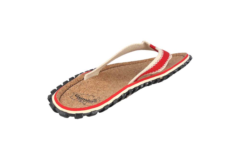 Gumbies Zehentrenner In Übergrößen Rot 2118 Corker Red Große Unisexschuhe