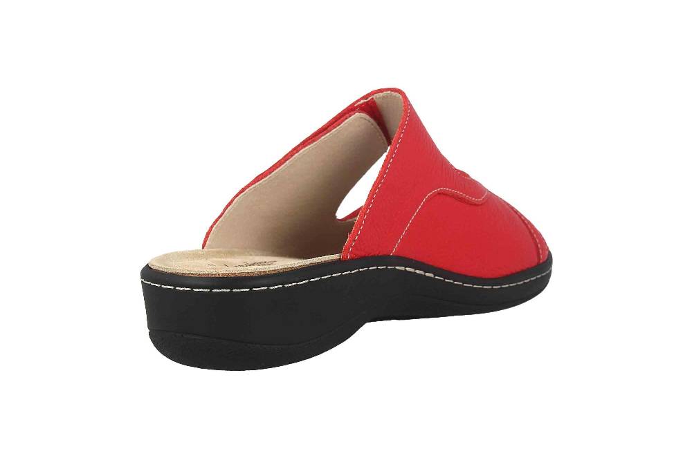 Hickersberger Milano Hallux Pantoletten In Übergrößen Schwarz 6169-9100 Große Damenschuhe