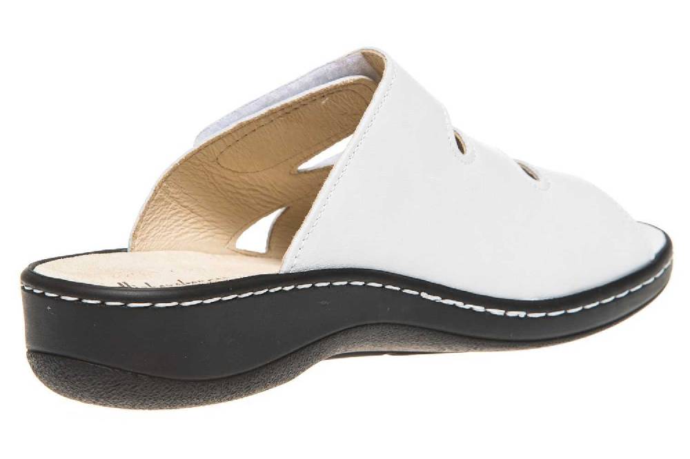 Hickersberger Milano Hallux Pantoletten In Übergrößen Schwarz 6169-9100 Große Damenschuhe