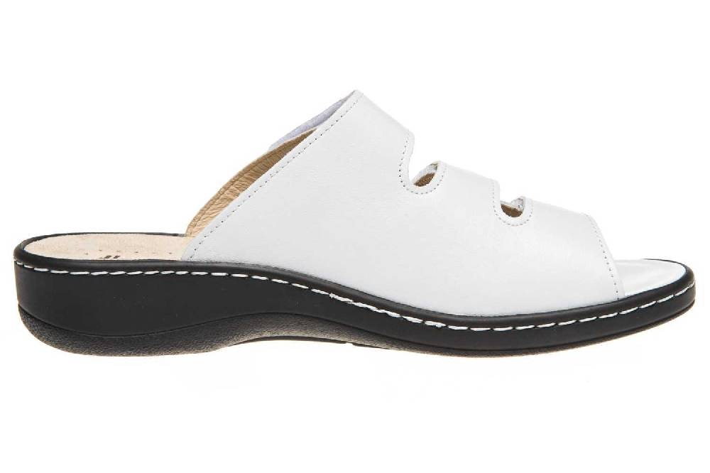 Hickersberger Milano Hallux Pantoletten In Übergrößen Schwarz 6169-9100 Große Damenschuhe