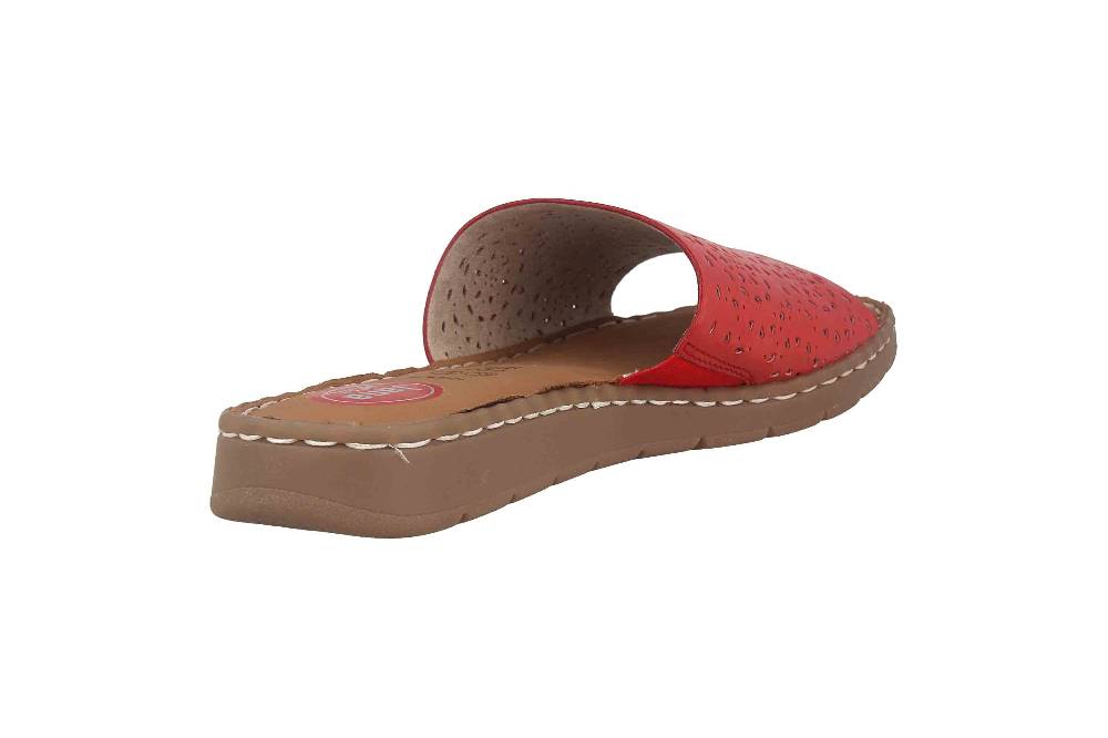 Hickersberger Milano Hallux Pantoletten In Übergrößen Schwarz 6169-9100 Große Damenschuhe