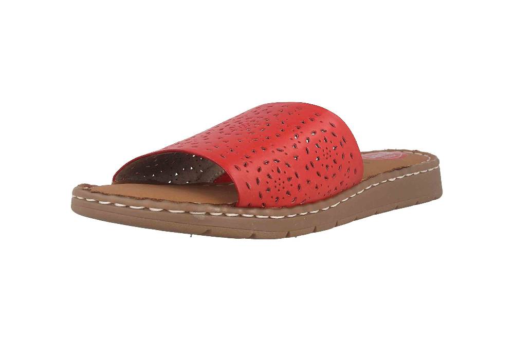Hickersberger Milano Hallux Pantoletten In Übergrößen Schwarz 6169-9100 Große Damenschuhe