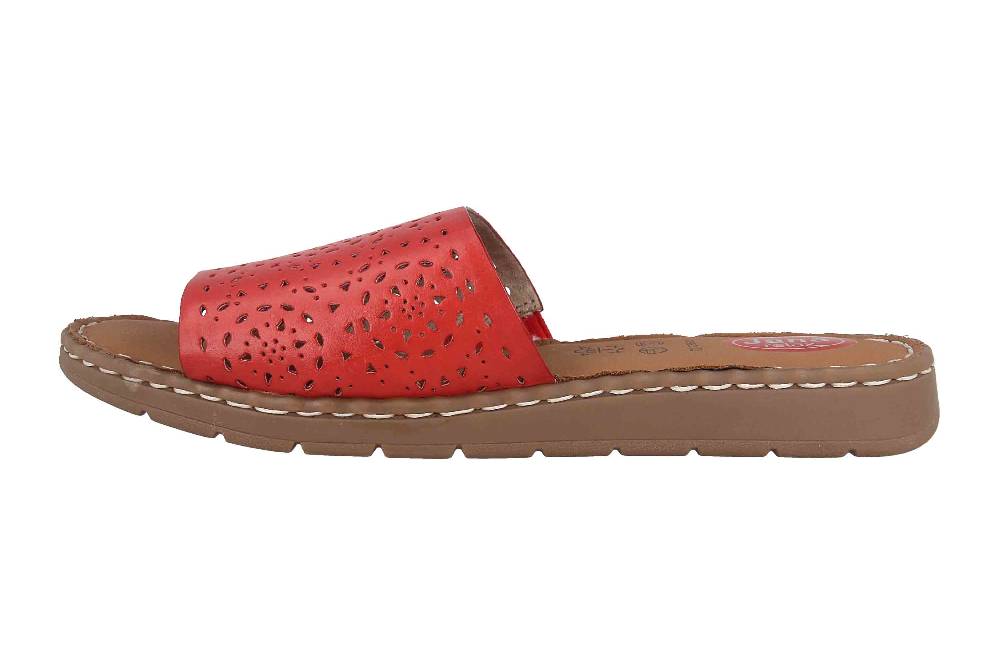 Hickersberger Milano Hallux Pantoletten in Übergrößen Schwarz 6169-9100 große Damenschuhe
